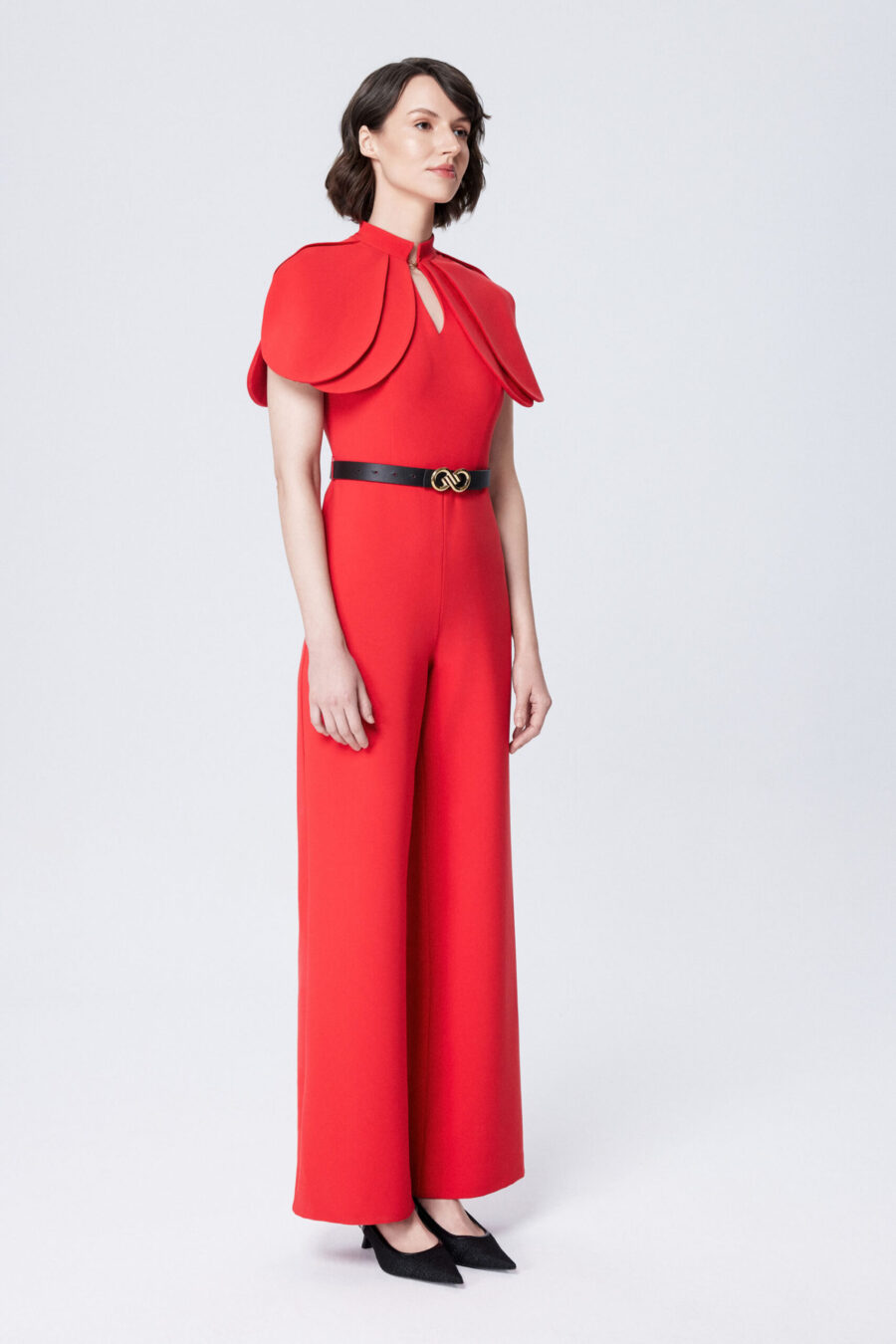 'True Romance' Red Jumpsuit - Image 2