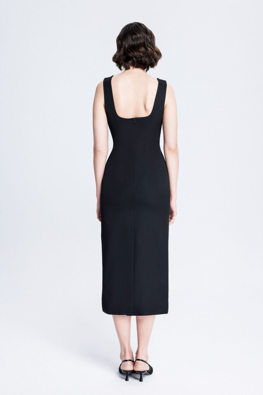 'Timeless Elegance' Black Dress - Image 3