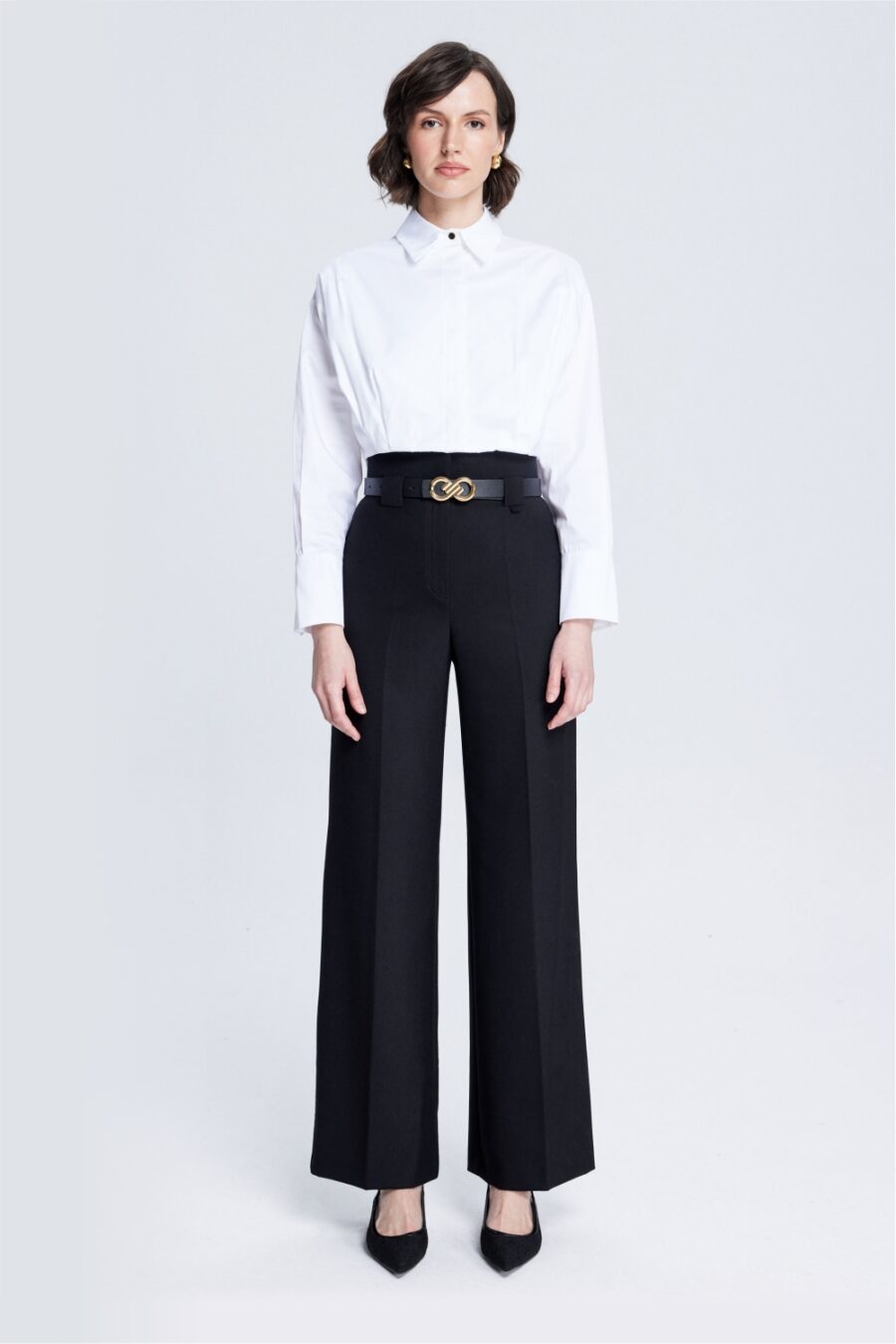 'Starlight' Black Trousers