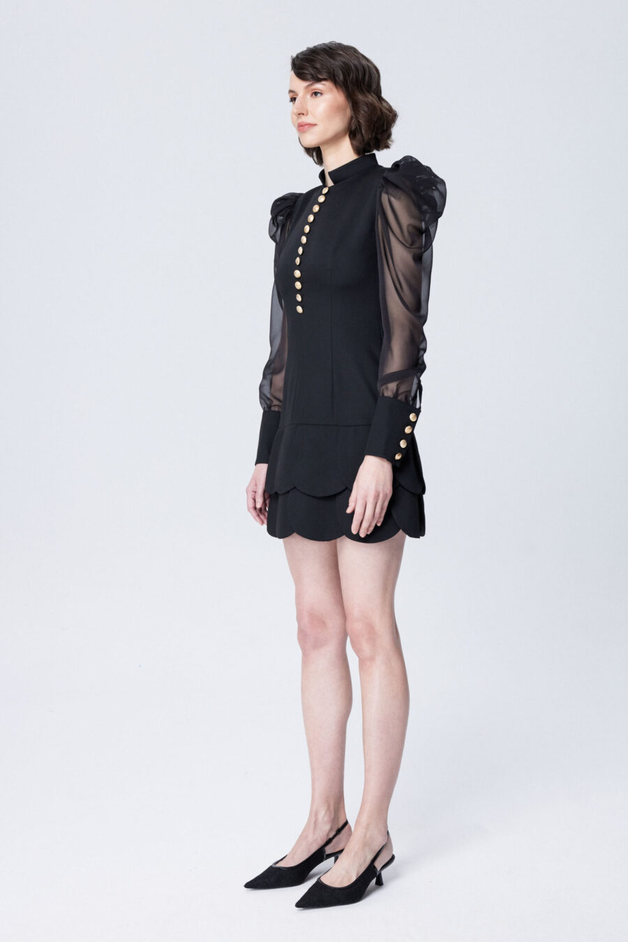 'Glamorous Allure' Black Dress - Image 5