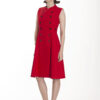 'Imperial Romance' Red Dress - Image 2