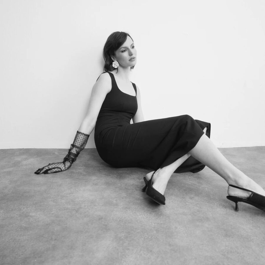'Timeless Elegance' Black Dress - Image 5