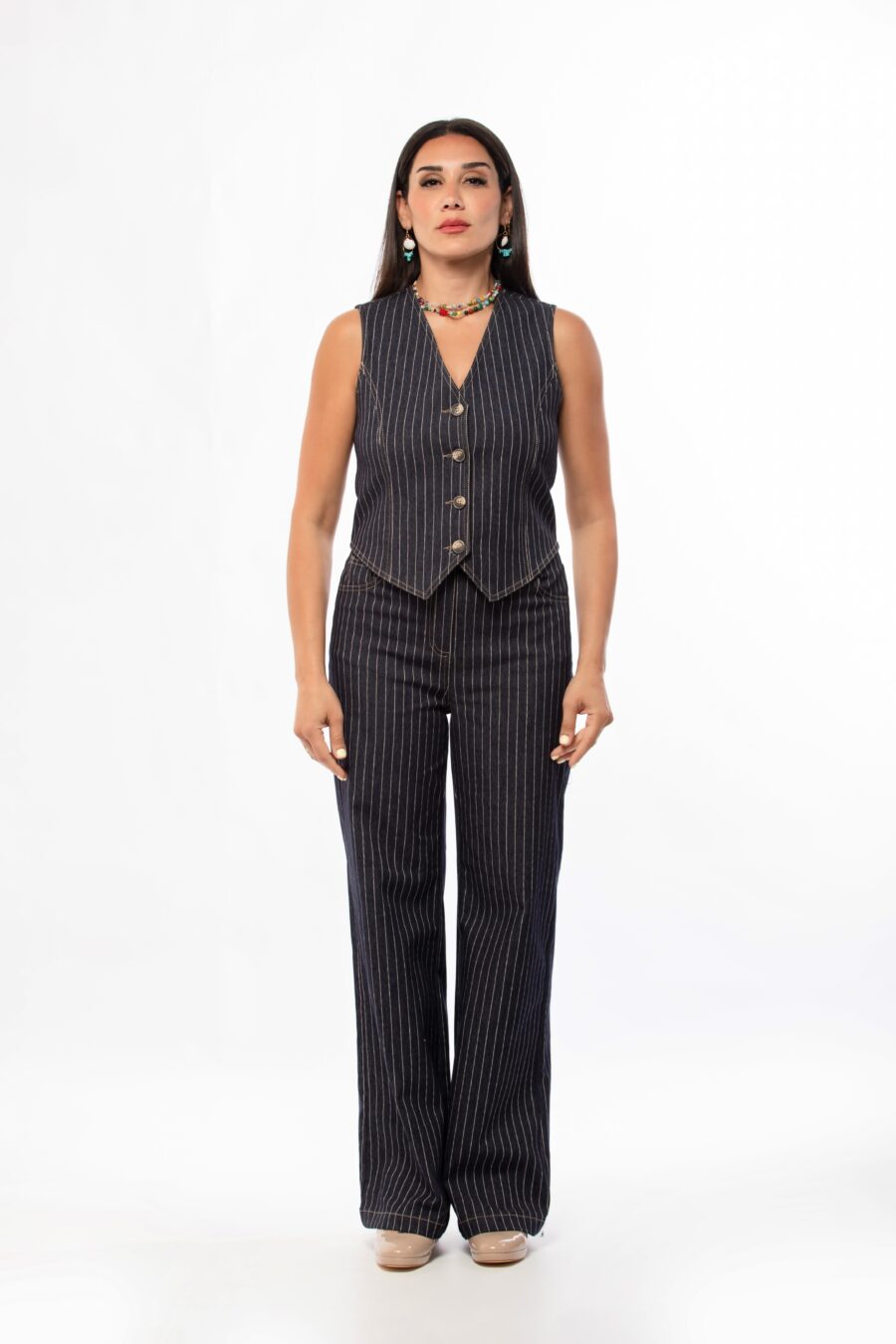 Blue Daisy - Straight Cut Trousers