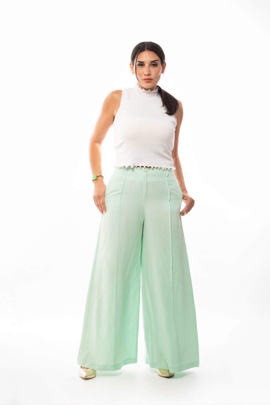 Orchid - Linen Trousers - Image 2