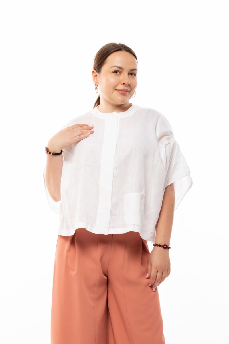Gardenia - Summer Linen Shirt