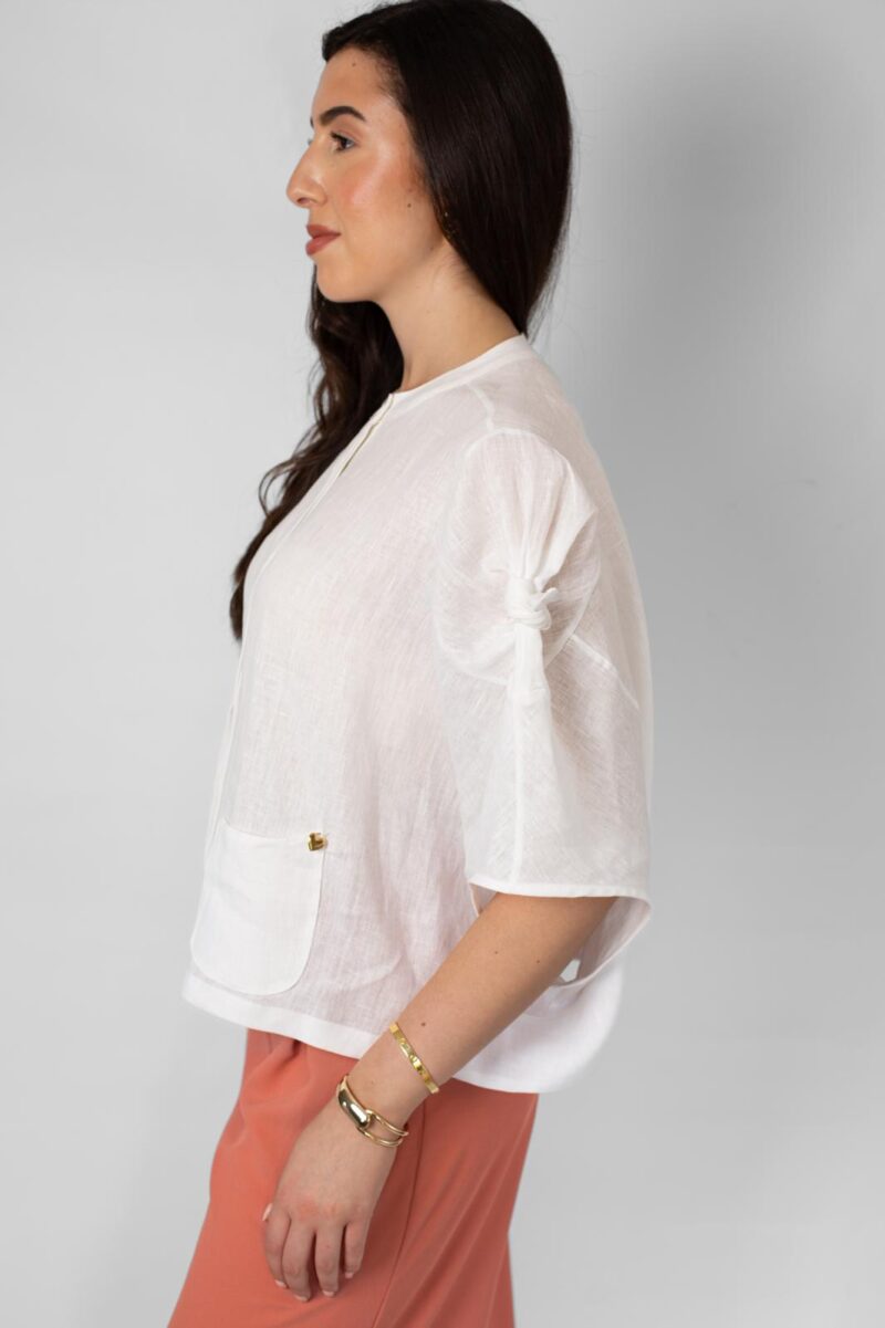 Gardenia - Summer Linen Shirt