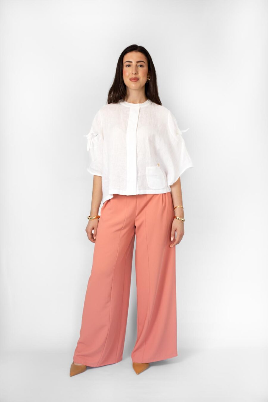 Gardenia - Summer Linen Shirt - Image 3